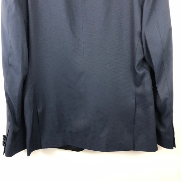 Roberto Cavalli Blue Slim Fit Suit Jacket 46 R - Picture 7 of 11